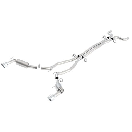 Borla 10-13 CAMARO 6.2L V8 RWD 2DR SPLIT REAR C-BACK SYSTEM, AK 140356